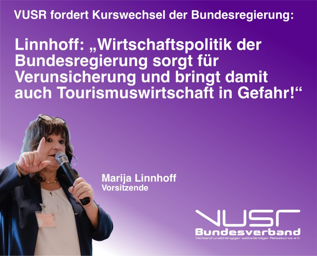 VUSR fordert Kurswechsel der Bundesregierung