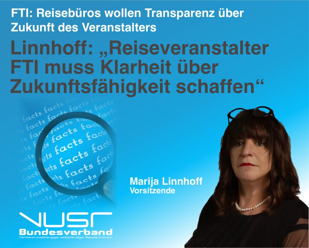 FTI: Reisebüros wollen Transparenz über Zukunft des Veranstalters
