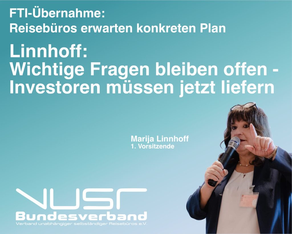 FTI-Übernahme: Reisebüros erwarten konkreten Plan