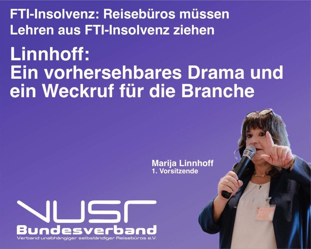 FTI-Insolvenz: Reisebüros müssen Lehren aus FTI-Insolvenz ziehen