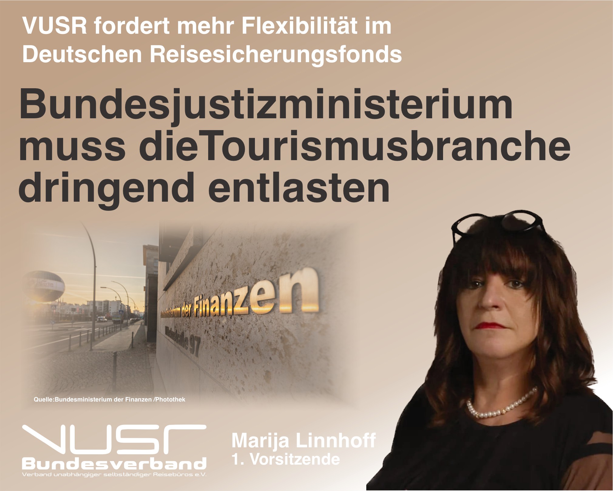VUSR fordert mehr Flexibilität im Deutschen Reisesicherungsfonds