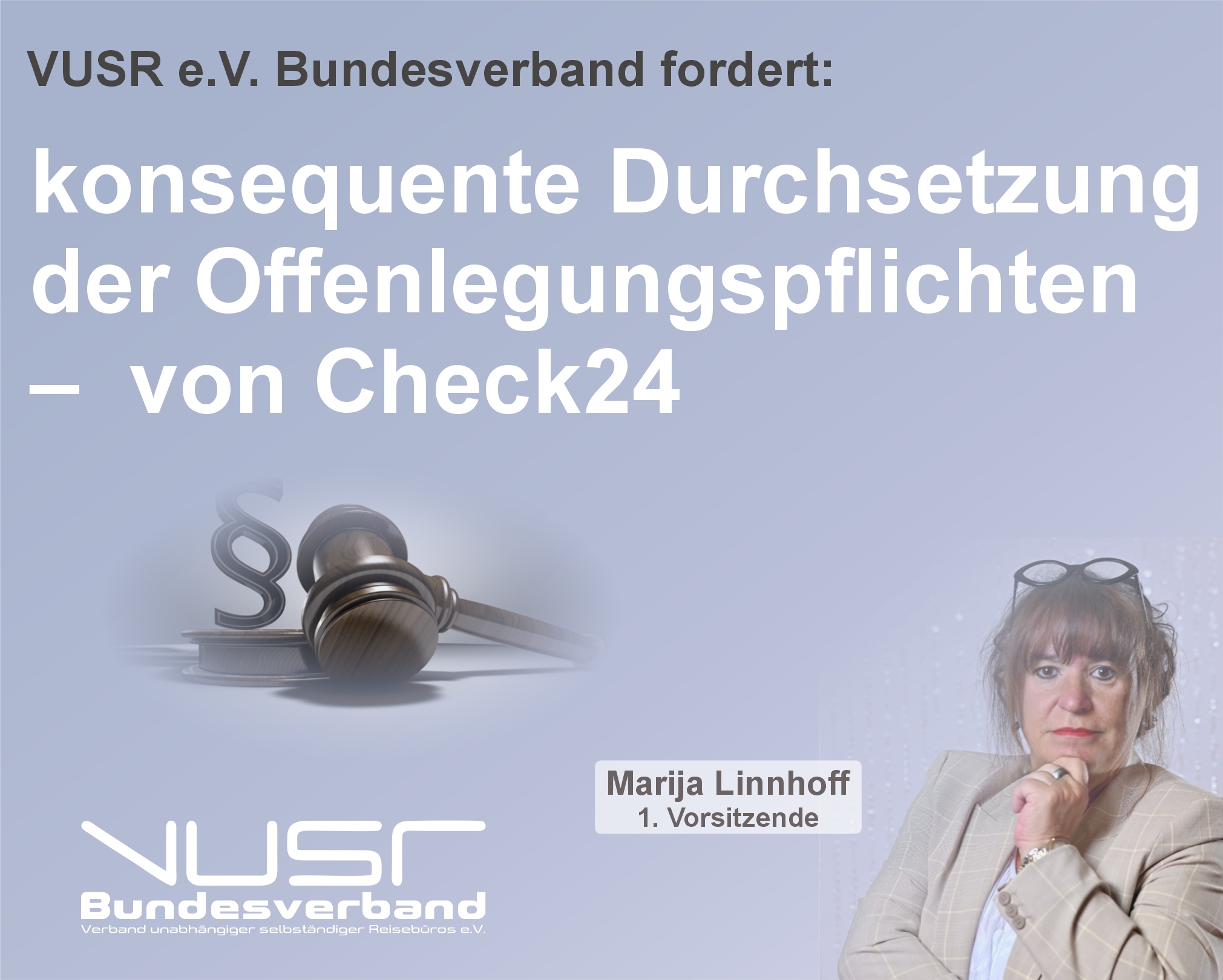 VUSR fordert konsequente Durchsetzung der Offenlegungspflichten – von Check24