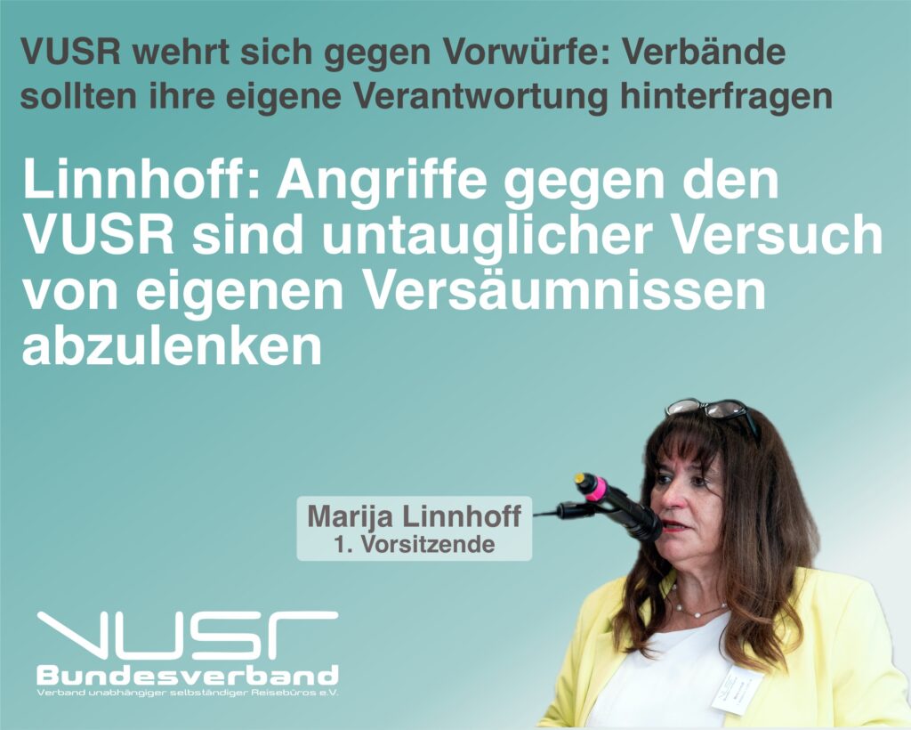 VUSR wehrt sich gegen Vorwürfe: Verbände sollten ihre eigene Verantwortung hinterfragen